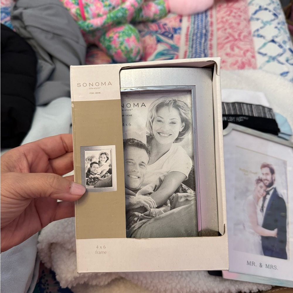 Sonoma Silver 4x6 Photo Frame